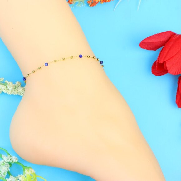 Elegant Handmade Anklet – Perfect for Women & Girls | Ideal Gift Option, DYC1361 - Picture 4 of 10